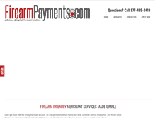 Tablet Screenshot of firearmpayments.com